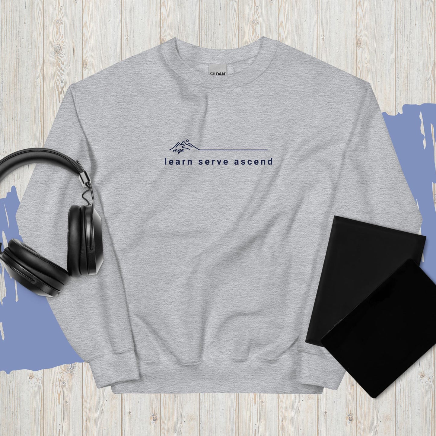Heartbeat of Service Pullover (Grey)